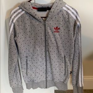 Adidas zip up hoodie